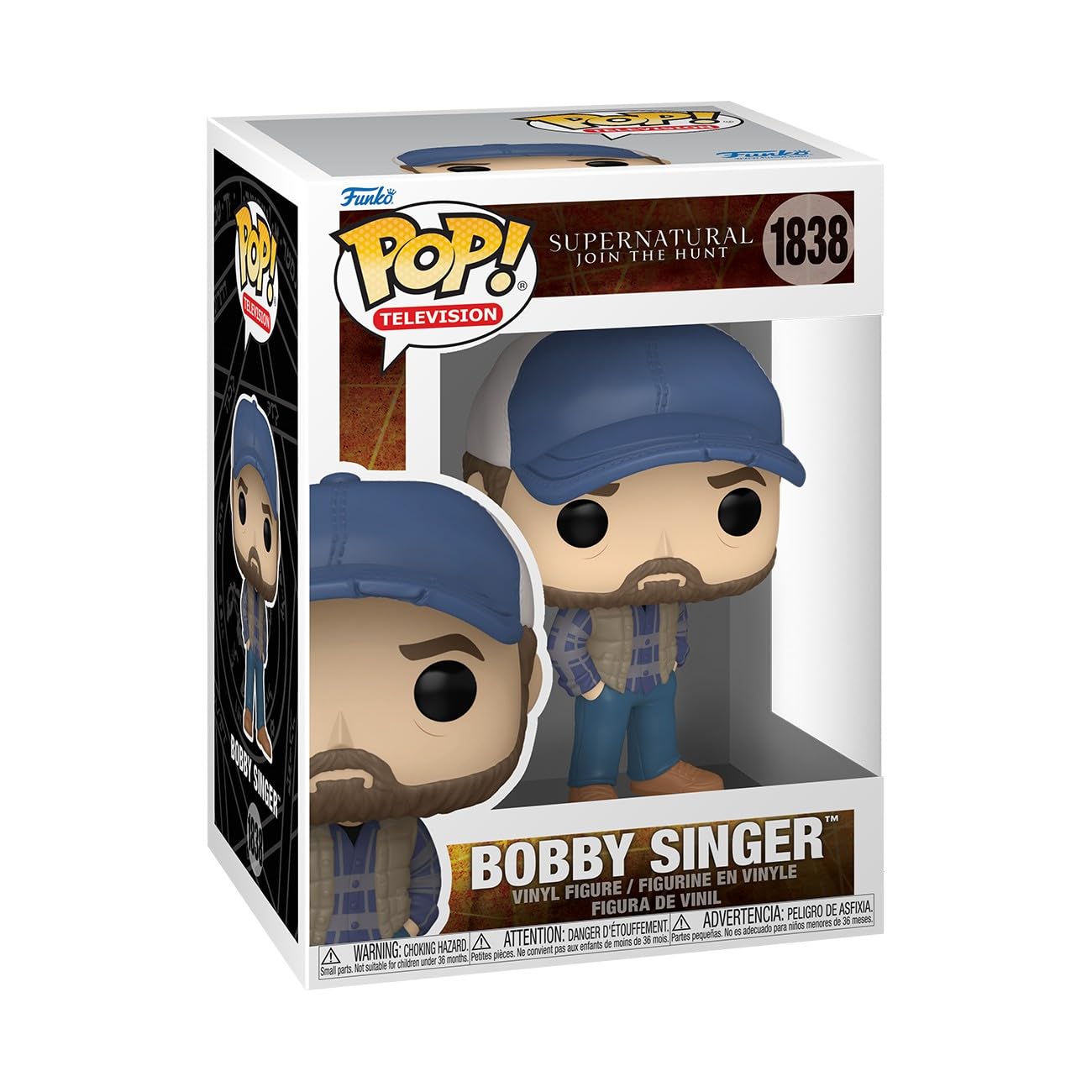 Funko Pop! TV: Supernatural - Bobby Singer - Collectable Vinyl